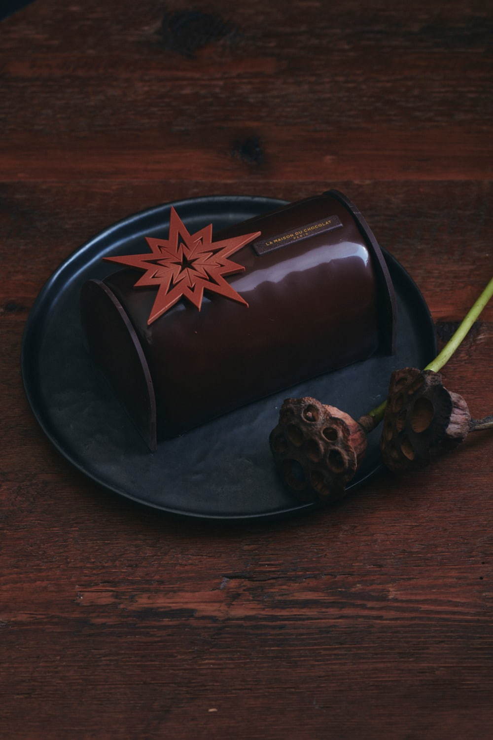 松屋銀座のクリスマスケーキ、“切り株”マロンムースのケーキやうさぎ＆サンタを飾ったショートケーキ｜写真10