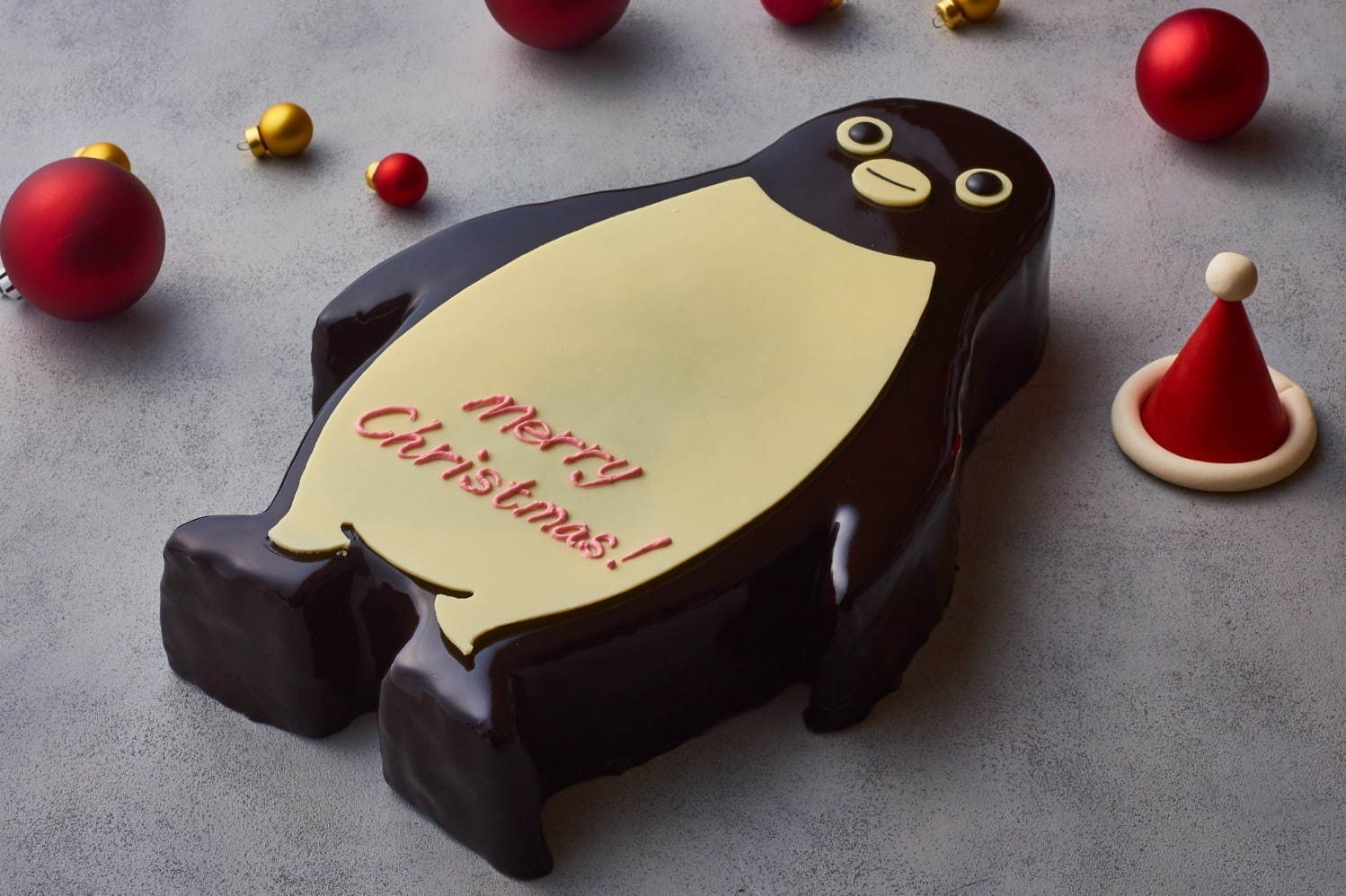 「Suicaのペンギン」クリスマスケーキが池袋ホテルメトロポリタンに、マロン＆カシスのチョコケーキ｜写真2