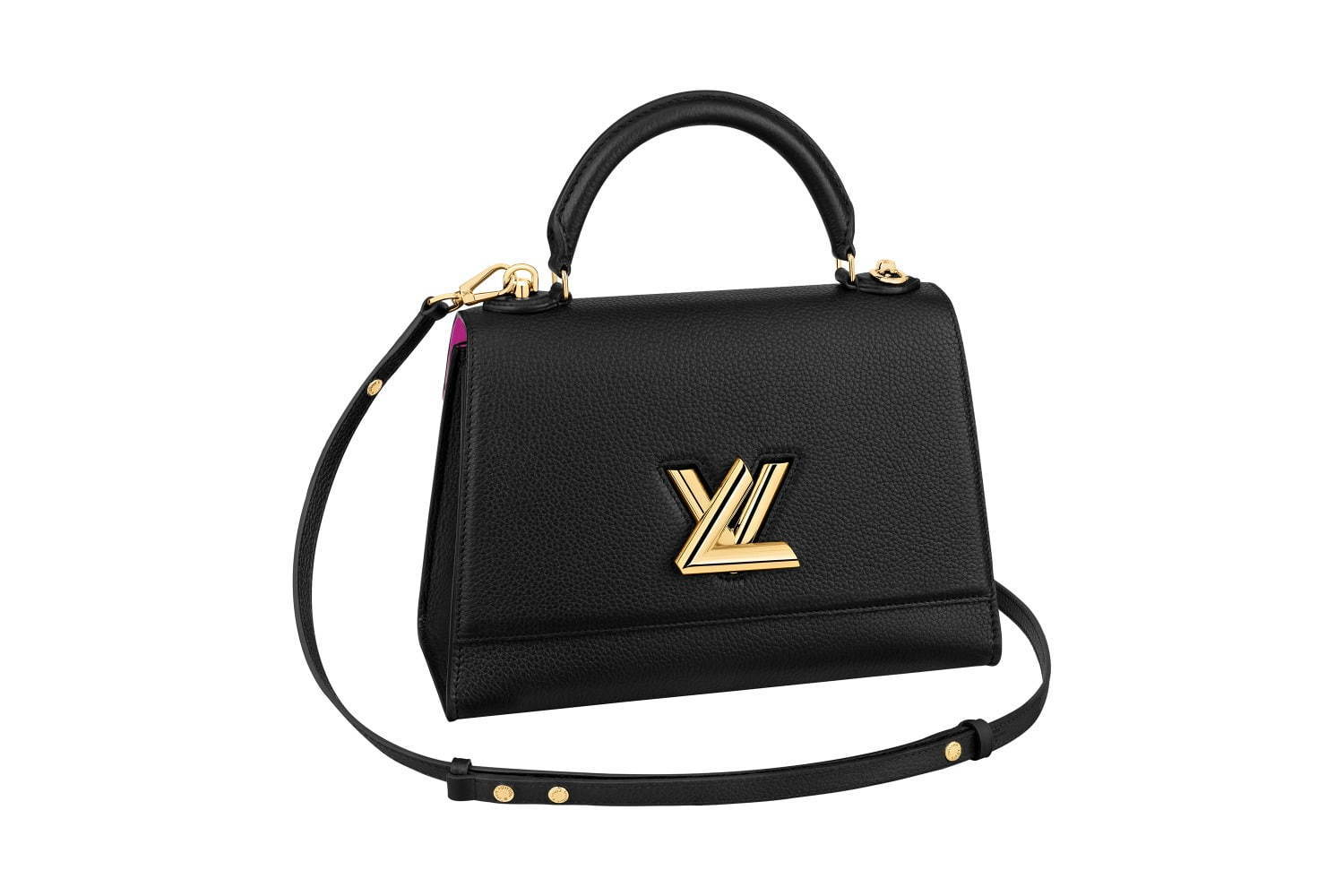 ルイ・ヴィトンのアイコンバッグ「ツイスト」にワンハンドルの新作、輝く“LV ツイストロック”