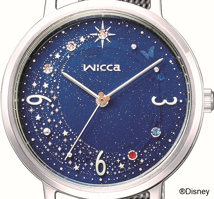 ディズニーファンタジアウィッカ限定腕時計、魔法をかけるミッキー