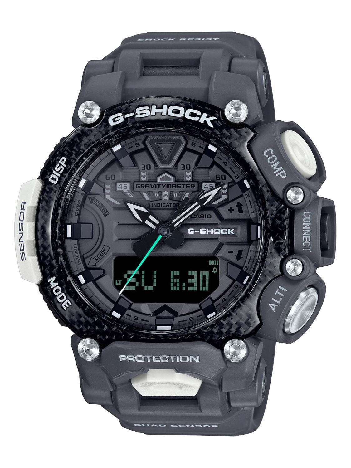 G-SHOCK×ロイヤルエアフォース(RAF)のコラボ腕時計、ステルス機をイメージした配色｜写真2