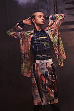 ヨハン クー ゴールドレーベル 2021年春夏コレクション - 画家へのオマージュは色鮮やかに｜写真21