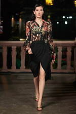 ランバン 2021年春夏コレクション - 上海の夜に浮かぶ、美しき東洋の夢｜写真36