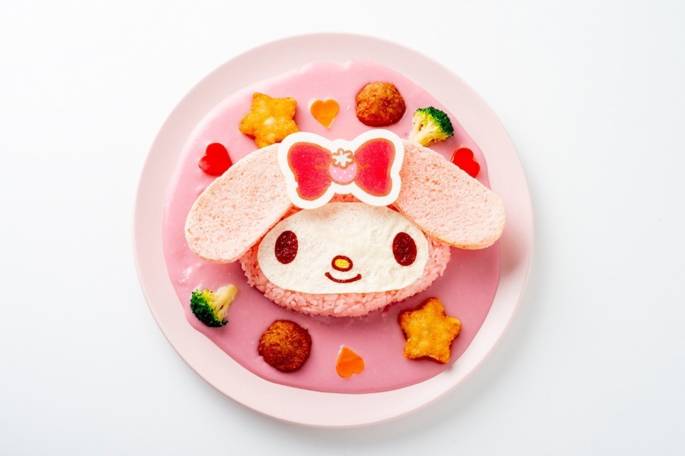 「マイメロディのメロメロピンクシチュー」1,450円＋税
販売期間：12/16〜1月下旬頃