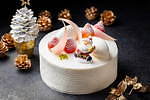 ヒルトン名古屋のクリスマスケーキ2020、森モチーフのブッシュドノエルや金色に輝くケーキなど｜写真3