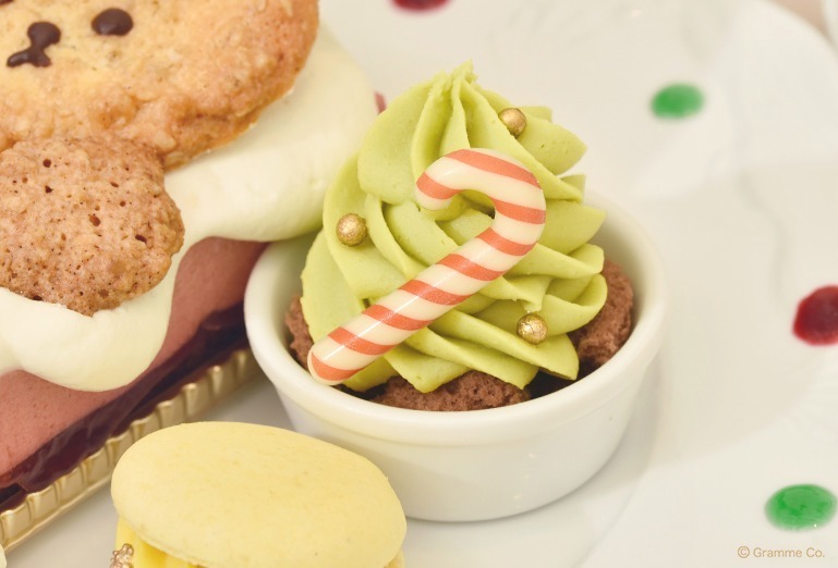 Q-pot CAFE.のクリスマス、“クマ”のクッキーを飾ったアフタヌーンティーやスイーツプレート｜写真5
