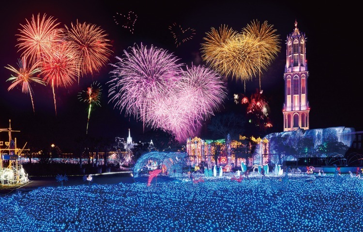 ハウステンボスで冬イルミネーション「光の王国」ベルギーの古都を再現したクリスマスタウンも｜写真14