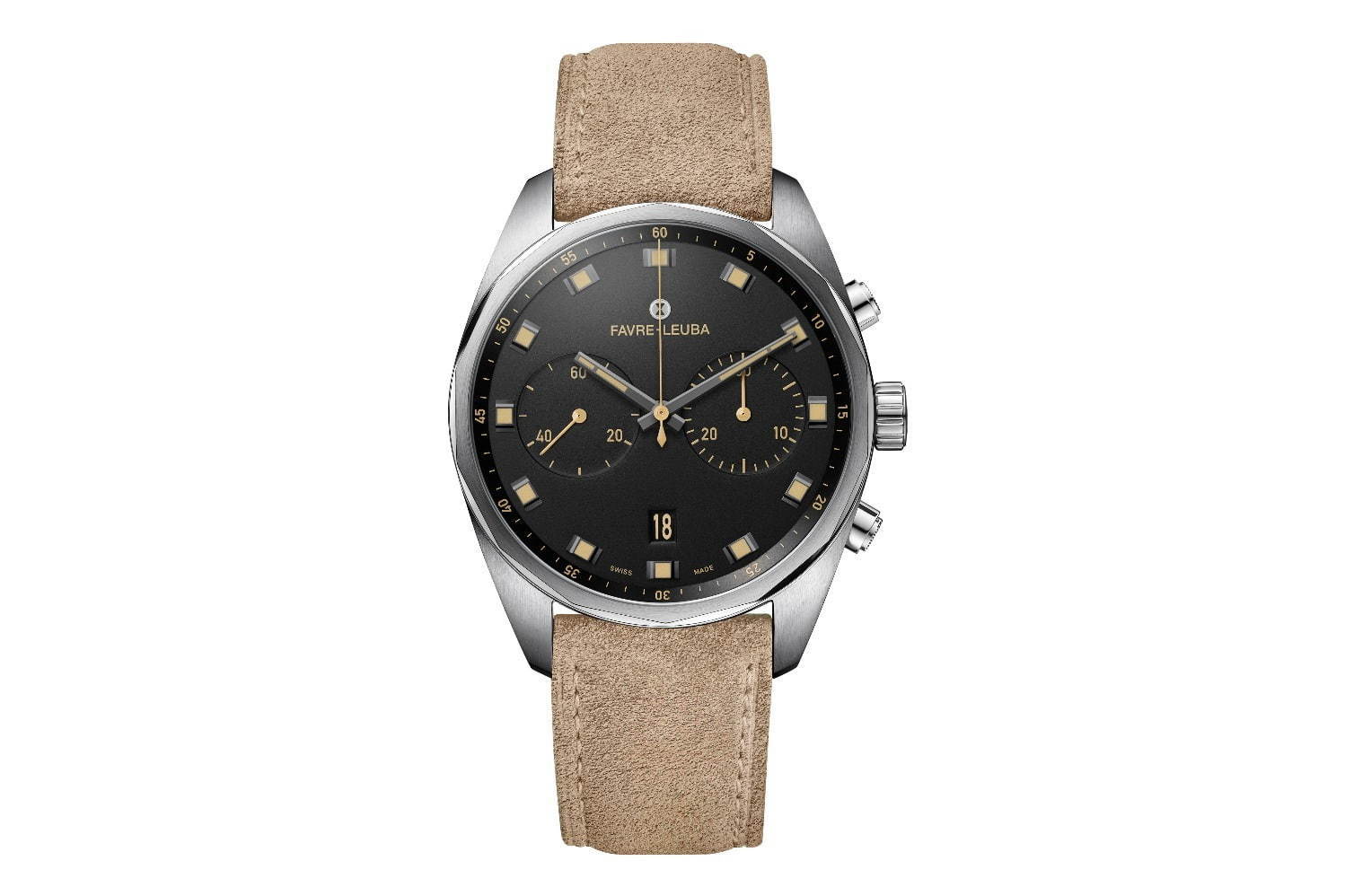 ファーブル・ルーバのアイコン腕時計に“ドレッシー”な新作、艶やか文字盤×スエードストラップ｜写真4