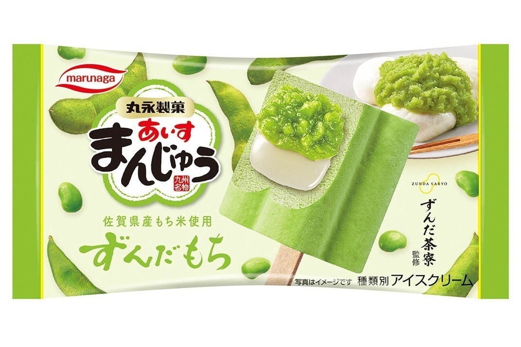 あいすまんじゅう ずんだもち つぶつぶあん 柔らかお餅入りアイスバー 仙台ずんだ茶寮監修 ファッションプレス