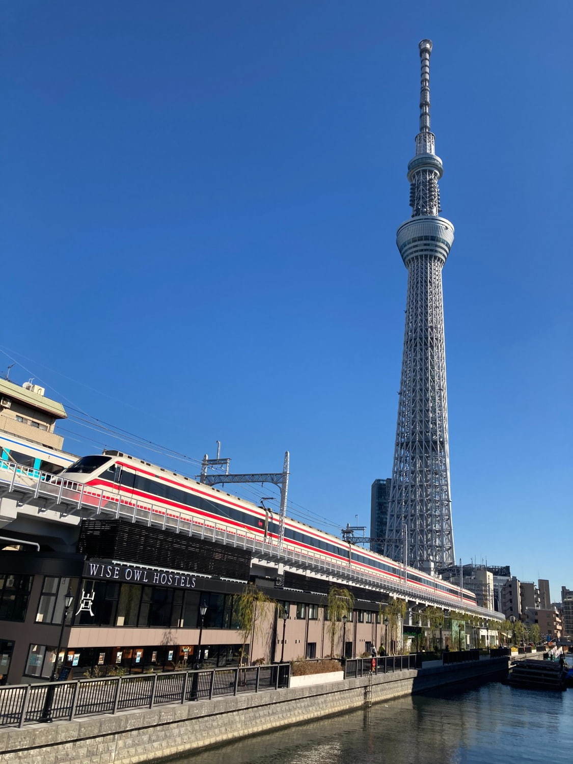 源森橋からみた東京ミズマチ＜イーストゾーン＞