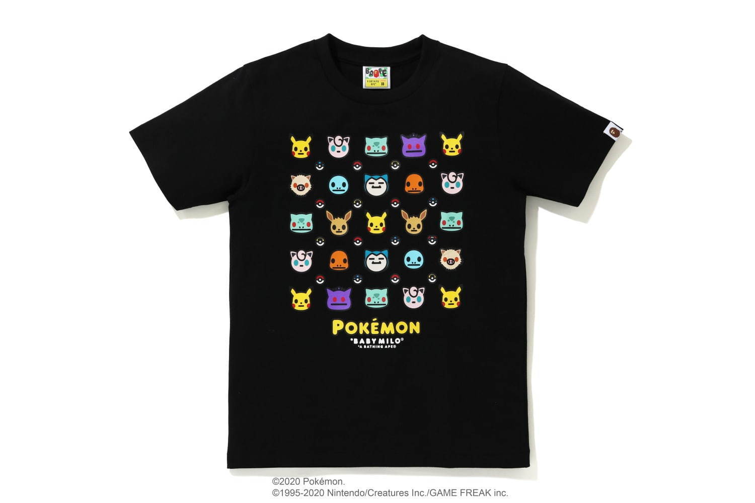 ポケモン×ア ベイシング エイプ、ベイビーマイロ風ポケモンTシャツや ...