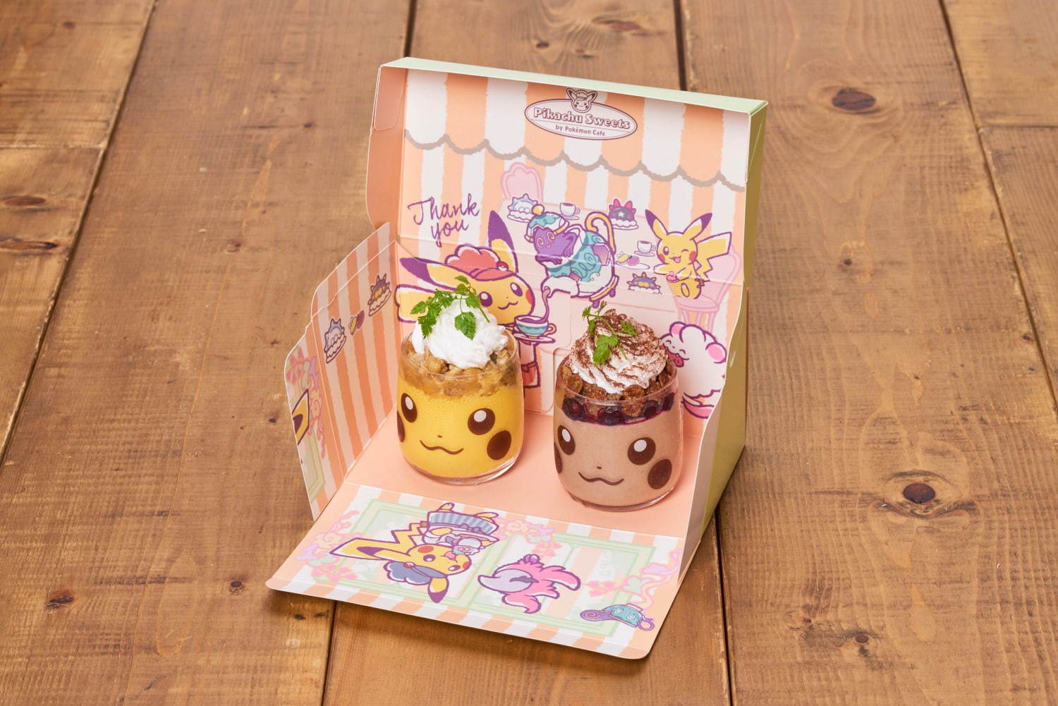 ポケモンカフェに“ポットデス”主役の新作ティーメニュー＆ピカチュウのパフェ、クリスマスケーキも｜写真8