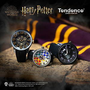テンデンス×「ハリー・ポッター」の腕時計、魔法の杖の秒針や