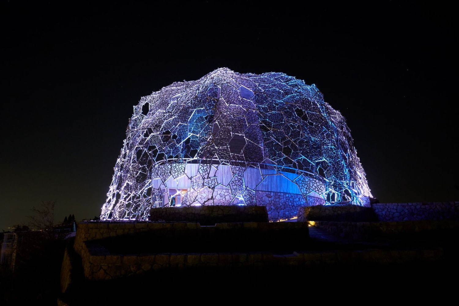 六甲山光のアートイベント、1000万ドルの夜景＆『枕草子』着想の雪景色イメージでライトアップ｜写真4