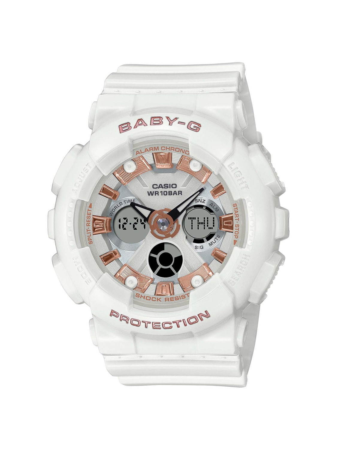 G-SHOCK&BABY-Gのペアウオッチ、“バラの花”を配した腕時計や愛の言葉を散りばめたデザイン｜写真1