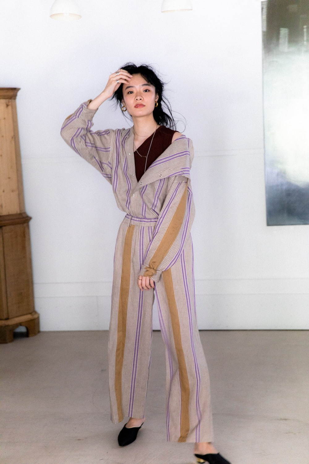 クワギ 2021年春夏｜ ジャンプスーツ