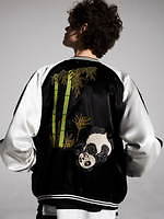 ヒューマンメイド　humanmade リバーシブル　スカジャン ヒューマンメイド HUMAN MADE リバーシブル スカジャン シロクマ