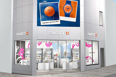 スウォッチの旗艦店が渋谷にオープン - 限定ウォッチも発売