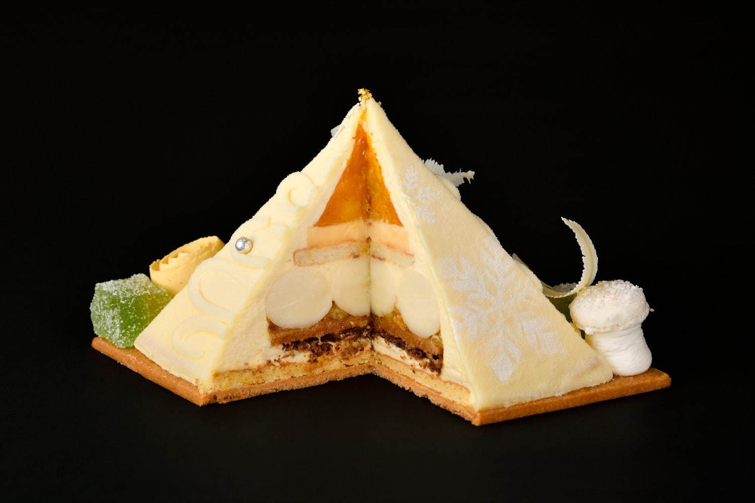 帝国ホテル 大阪のクリスマスケーキ2020、“ドアマン・スヌーピー”のシルクハット型ケーキなど｜写真5