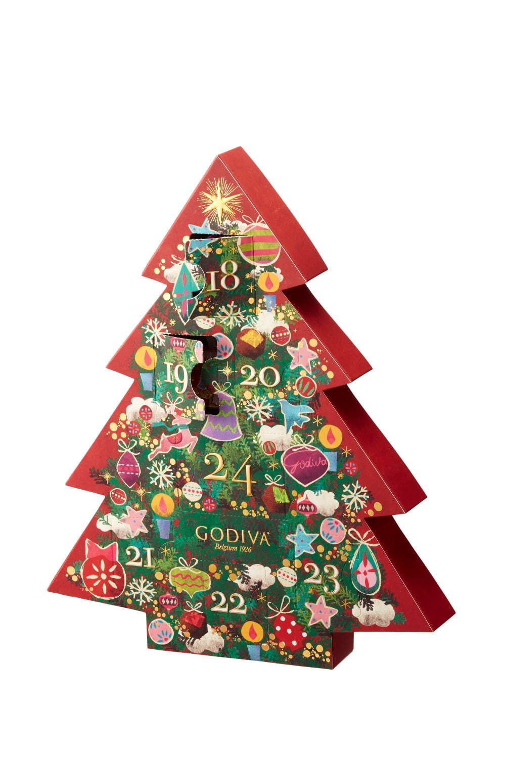 ゴディバのクリスマス限定コレクション、煌びやかなツリーや愛らしいクマ型アソートメント｜写真21
