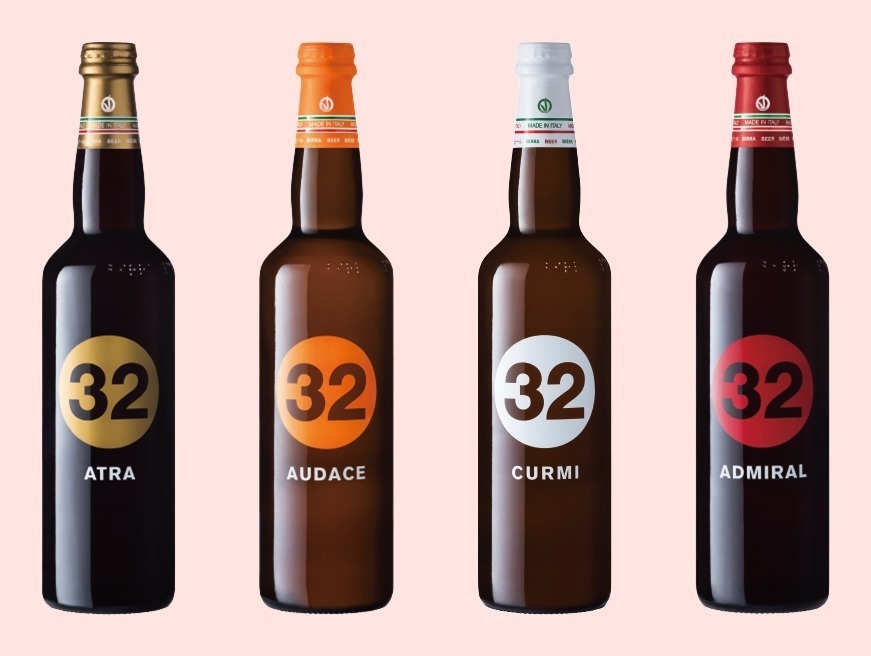 「32 トレンタ ドゥエ」ビール4本セット(ネブラ・トレビュウドゥエ・アドミラル・アトラ/各750ml、4本入り、限定ケース入り) 9,720円(税込)