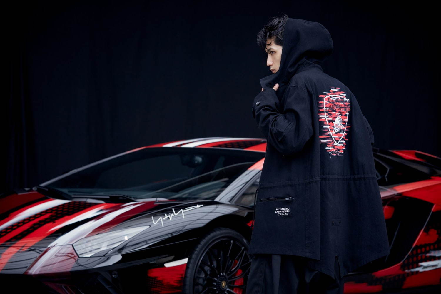 ヨウジヤマモト×ランボルギーニ、“コラボスポーツカー”着想の
