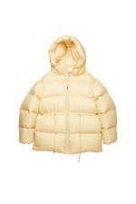 アクネ ストゥディオズ 新作ダウンジャケット - リサイクルダウン使用、“デストロイロゴ”プリントも｜写真3