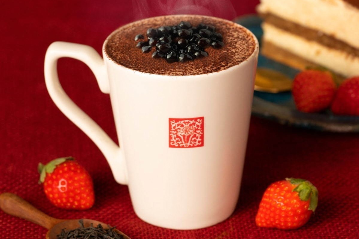 春水堂の冬限定「タピオカティラミスミルクティー」マスカルポーネでティラミス風ドリンクに