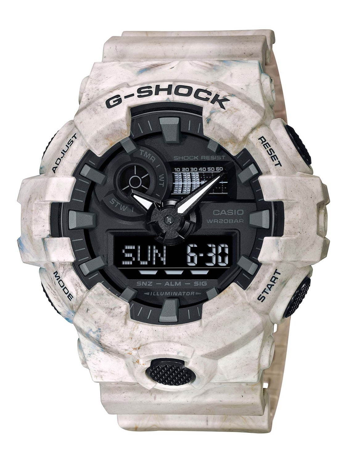 G-SHOCKから“地層”モチーフの新作、都市生活＆アウトドアの両方に馴染むアースカラー｜写真7