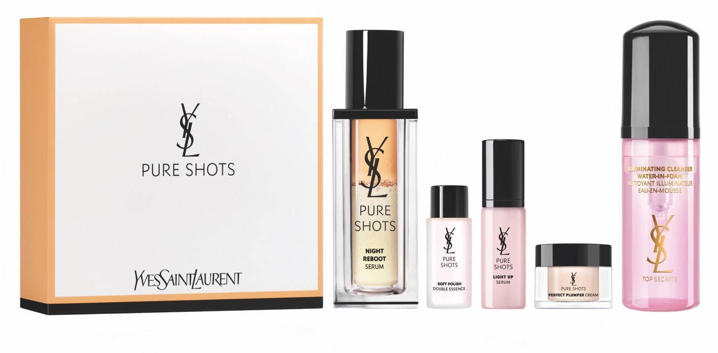 新品未使用　YSL イヴ・サンローラン　ピュアショットナイセラム　化粧水セット