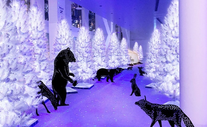 空中庭園 Xmas 梅田スカイビル 空中庭園展望台で 空に浮かぶホワイトクリスマス ファッションプレス 空中庭園 Xmas 梅田スカイビル 空中庭園展望台で 空に浮かぶホワイトクリスマス ファッションプレス