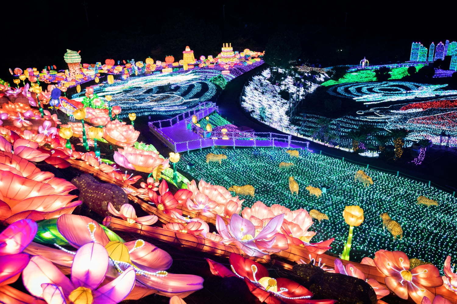 伊豆ぐらんぱる公園「伊豆高原グランイルミ」