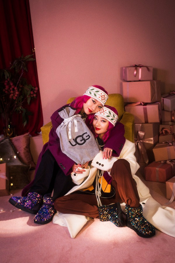 UGGのクリスマスシューズ