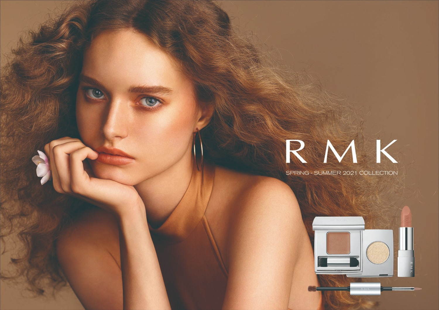 RMK21年春コスメ、3WAY アイシャドウ＆上品ツヤ感リップで仕上げる“リッチな”ベージュメイク｜写真4