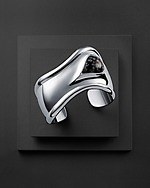 ティファニー 美品 ムーンストーン カボション ブレスレット 希少 MP3fe Tiffany & Co. - ティファニー 美品 ムーンストーン カボション