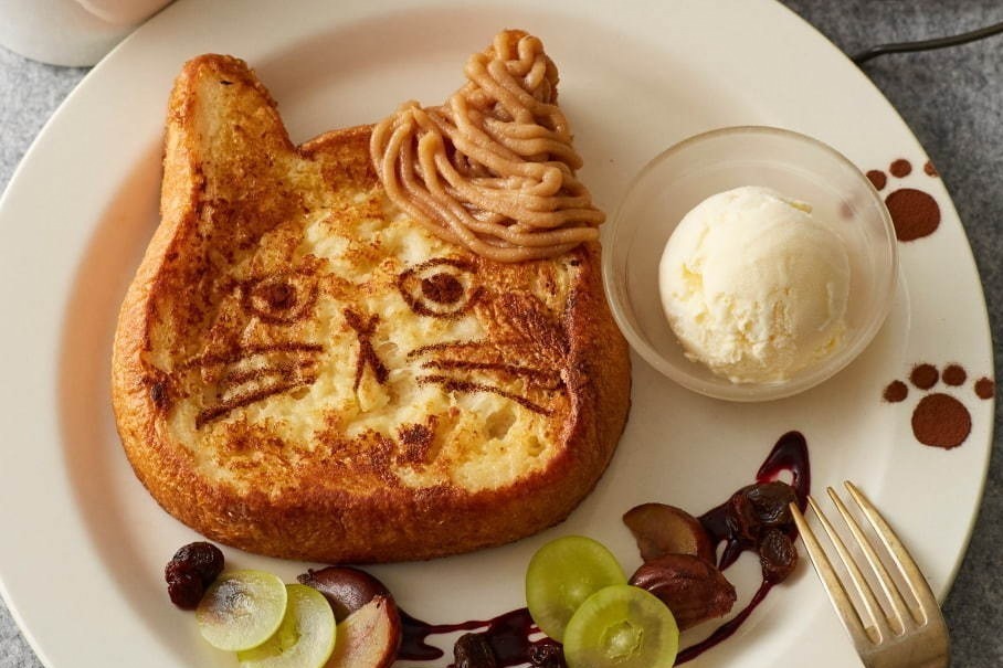 アフタヌーンティー・ラブアンド テーブル表参道、猫型“ねこねこ食パン”の限定フレンチトースト