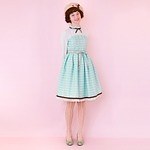 エミリーテンプルキュート“チョコレート”柄ワンピース、ミントやミルクの板チョコテキスタイル｜写真36