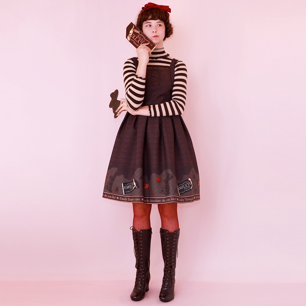 EmilyTemplecute＊ピクニック柄チョコミントカラー＊エミリー