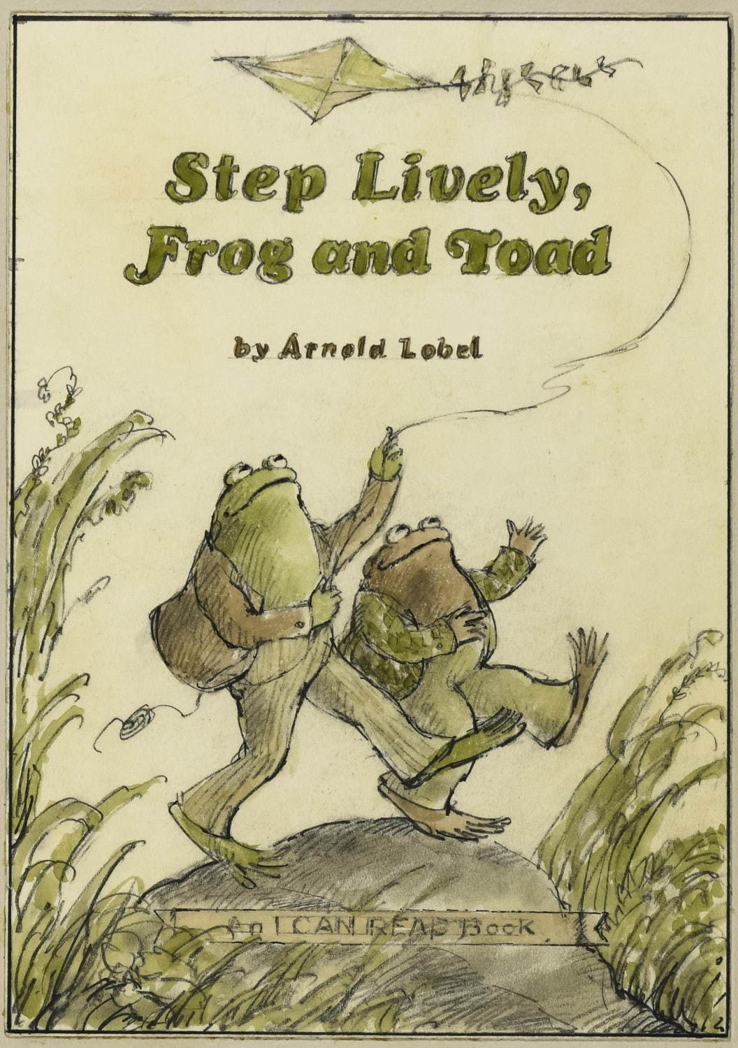 『ふたりはきょうも』(1979)表紙スケッチ
Courtesy of the Estate of Arnold Lobel. © 1979 Arnold Lobel. Used by permission of HarperCollins Publishers.