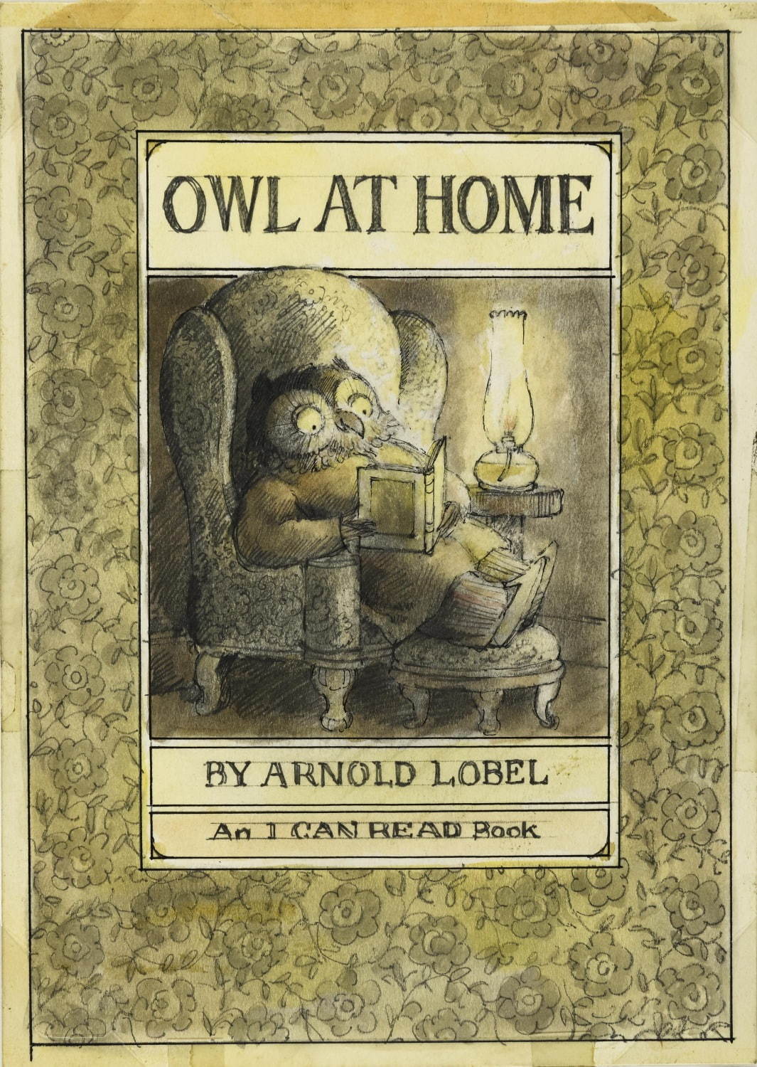 『ふくろうくん』(1975)表紙スケッチ
Courtesy of the Estate of Arnold Lobel. © 1975 Arnold Lobel. Used by permission of HarperCollins Publishers.