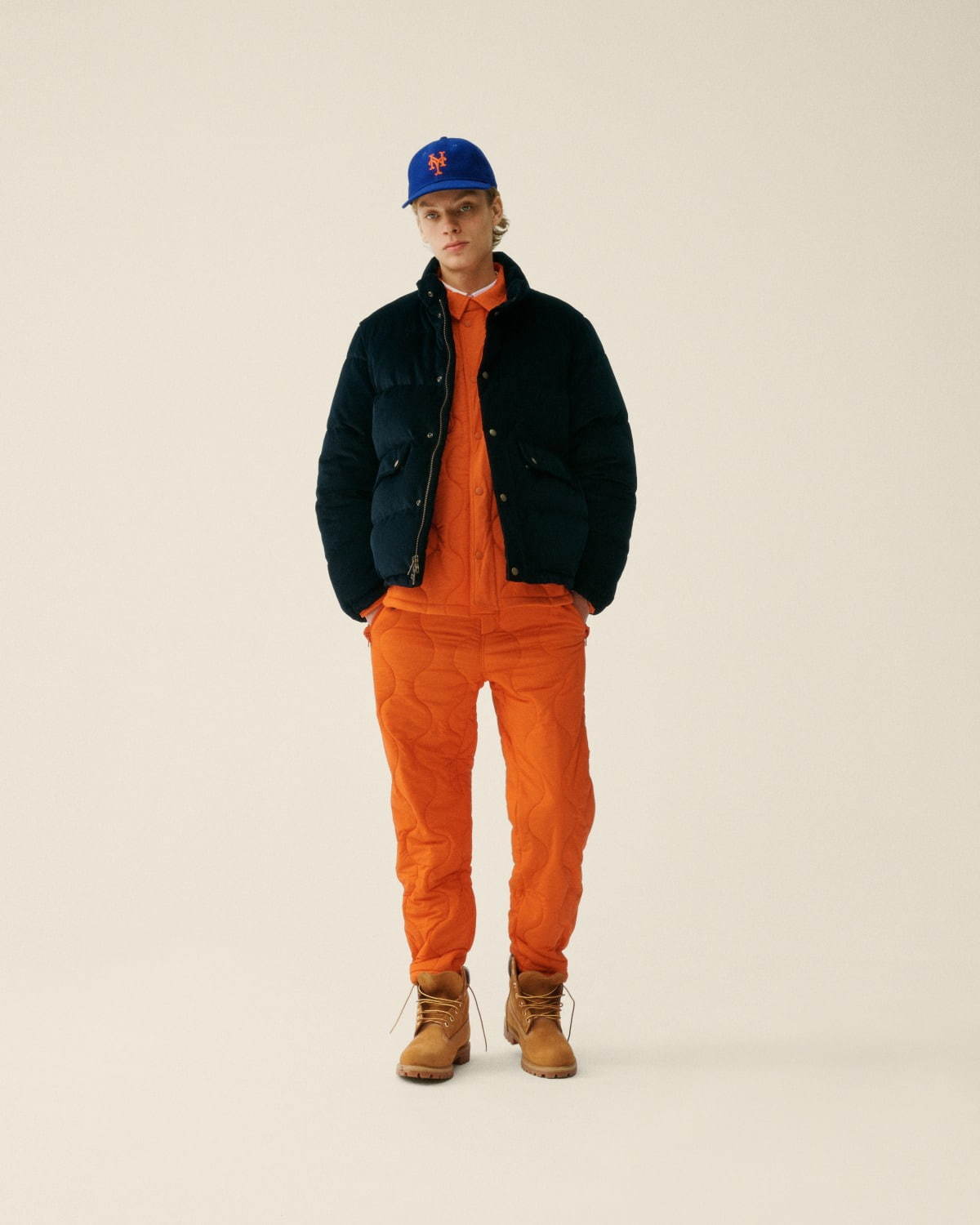 AIME LEON DORE × WOOLRICH COLOR ダウンジャケット