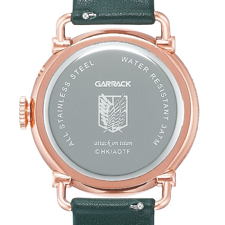 『進撃の巨人』エレン・ミカサ・リヴァイをイメージした腕時計、時計ブランド「ギャラック」とコラボ｜写真9