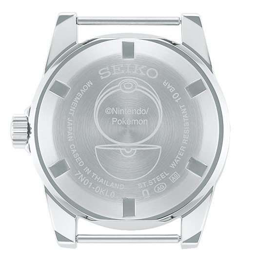 セイコー＆ポケモンの限定腕時計、ピカチュウを配したダイヤル＆ピカチュウしっぽの秒針｜写真9