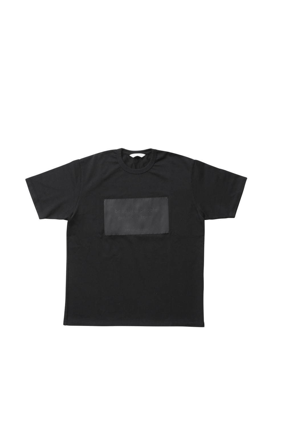ビューティフルピープル、ブラックロゴの“真っ黒”Tシャツ＆トートバッグ｜写真2
