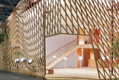 バーゼルワールドにエルメスの新パヴィリオン - 伊東豊雄がデザイン