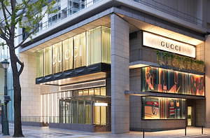 心斎橋パルコ店GUCCI 西日本で唯一、インテリアのアイテムを揃えるグッチショップ
