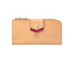 イル ビゾンテのクリスマス、華やか“レッド＆シルバー”を効かせたレザーウォレット｜写真3