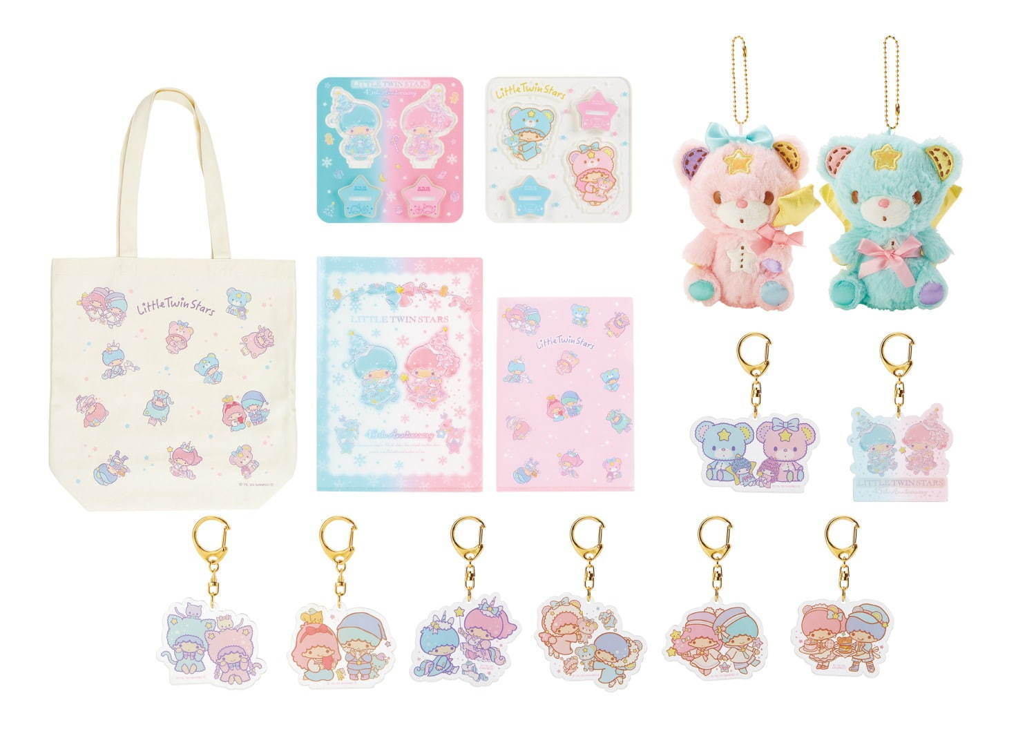 リトルツインスターズ キキララ ぬいぐるみ 限定品 クリスマス 新宿 