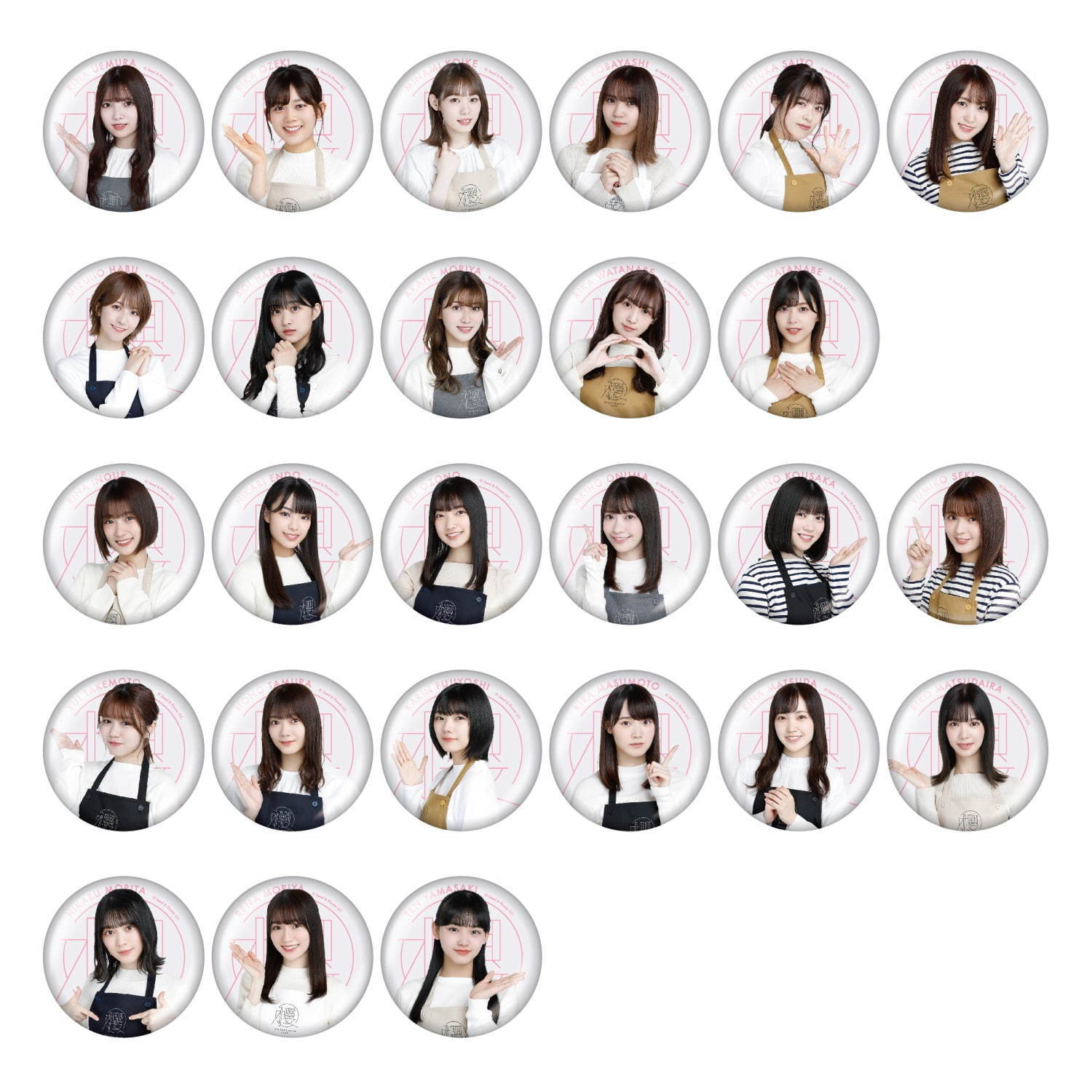「櫻坂46カフェ」東京＆大阪で、メンバーが選んだデリセットや楽曲衣装着想のパフェなど｜写真31