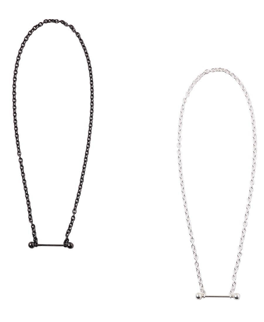 STRAIGHT BARBELL NECKLACE 29,000円＋税